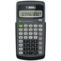 Texas Instruments TI-30Xa Calculadora Científica Preta