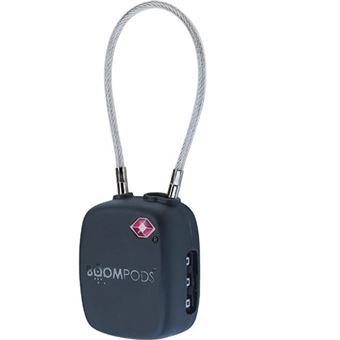 Cadeado Boompods Tracker Lock - Cinzento - 1