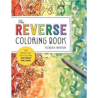 Reverse Coloring Book Fnac