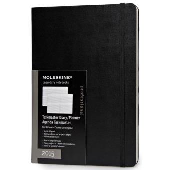 Moleskine: Agenda Semanal Vertical Professional Taskmaster XL 2015