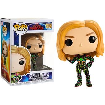 Funko Pop! Captain Marvel Neon Suit - 516