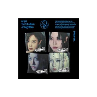 Aespa - The 1st Album 'Armageddon' Poster Ver. - CD - CD Álbum - Compra