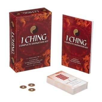 I Ching Complete Divination Kit: A 3-Coin Set, 64 Hexagram Cards