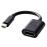 DELL 470-13627 20-pin DisplayPort FM Apple mini-DisplayPort M Preto cabo de interface/adaptador de género_0