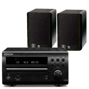 Denon Sistema Micro RCD-M39 + Boston A25 (Preto) - 1
