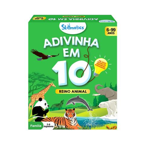 Jogo Adivinha Em 10 - Dinossauros Mortíferos Skillmatics