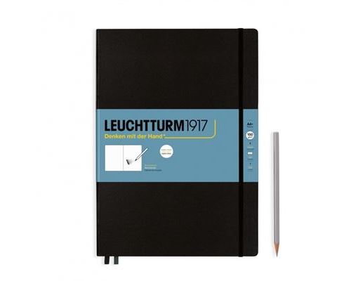 Caderno Liso Leuchtturm1917 Sketchbook Master A4+ Black