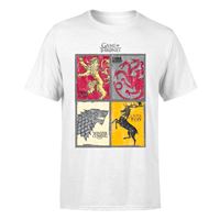 T-Shirt Game of Thrones: House Slogans - Tamanho M
