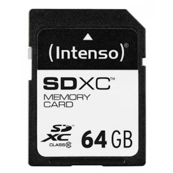 Intenso SDXC 64GB Class 10 64GB SDXC Class 10 cartão de memória