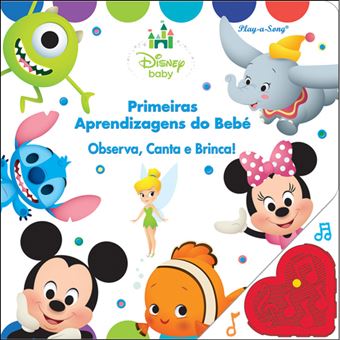 Primeiras Aprendizagens Do Bebe Observa Canta E Brinca Disney Compra Livros Na Fnac Pt