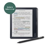 Ereader Kobo Libra Colour + Caneta Kobo Stylus 2 - Preto