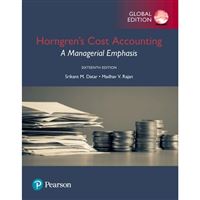 Horngren's cost accounting: a manag