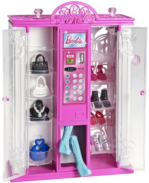 Playset Barbie com Boneca - Closet de Moda - Barbie O Filme