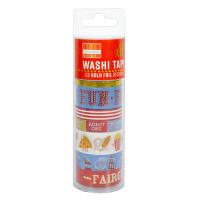 Fita-Cola Decorativa Washi Tape Fun - 8 Unidades