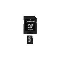 Intenso 64GB MicroSDHC 64GB MicroSDHC Class 10 cartão de memória