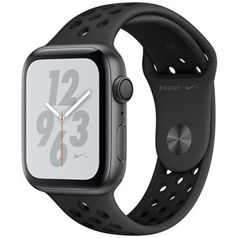 Apple Watch Nike+ Series 4 40mm - Alumínio Cinzento | Bracelete Desportiva Nike - Anracite | Preto