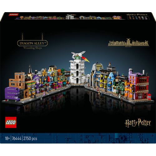 LEGO Harry Potter™ 76444 - Lojas de Feitiçaria da Diagon-Al