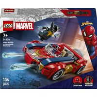 LEGO® Super Heroes 76336 - Carro do Spider-Man Contra Wolverine Venomizado