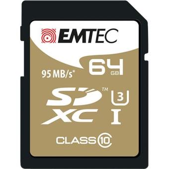 Emtec Cartão SDXC Classe 10 Speedin 95MB/s - 64GB