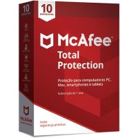 McAfee Total Protection - 10 Dispositivos - 1 Ano