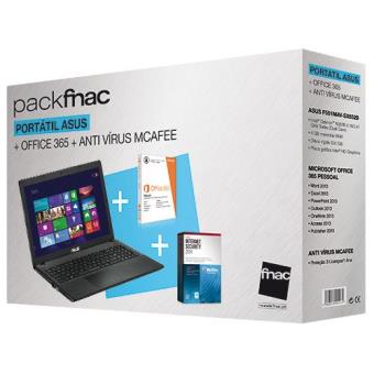 Asus F551MAV-SX651B Pack Fnac