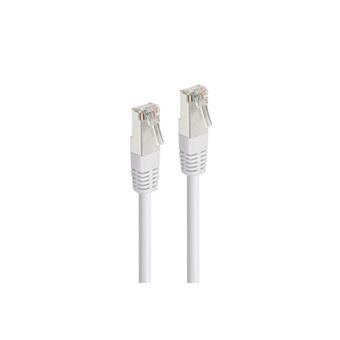 Cabo de Rede RJ45 Accsup 10m - Branco - 1