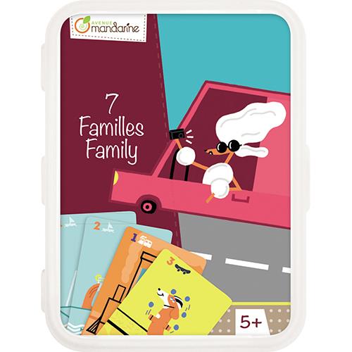 Jogo de cartas para crianças - Jogo das 7 famílias 