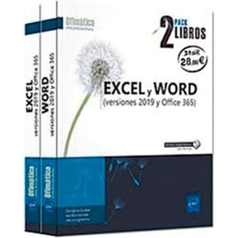Excel y word 2019+office 365