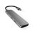 Adaptador Satechi Slim USB-C - Cinzento_0