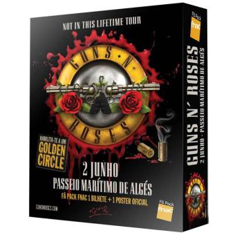 Fã Pack Fnac Guns N' Roses
