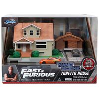 Kit Modello Dodge Charger R/T 1:24 Con Figure – Fast & Furious, Jada 35905, Nuovo