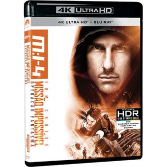 Missão Impossível: Operação Fantasma - 4K Ultra HD + Blu-ray