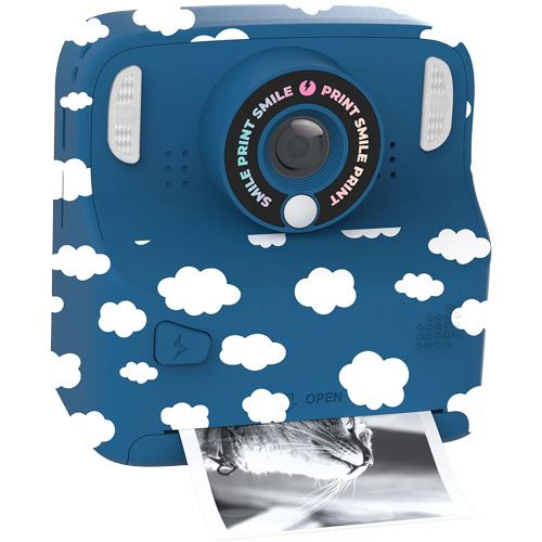 Máquina Fotográfica Instantânea MOB PixiPrint Cloud - Azul Nuvens