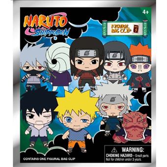 Acessório 3D Bag Clip Naruto Shippuden em Espuma - Monogram | Multiocio - Envio Aleatório - 1