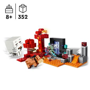 Lego Minecraft O Portal em Ruínas