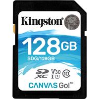 Cartão Micro SD Kingston Canvas Go! SDXC - 128GB - Classe 10