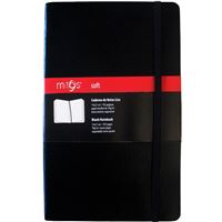 Caderno Liso Mitos Soft A5 Preto