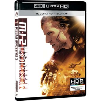 Missão Impossível 2 - 4K Ultra HD + Blu-ray