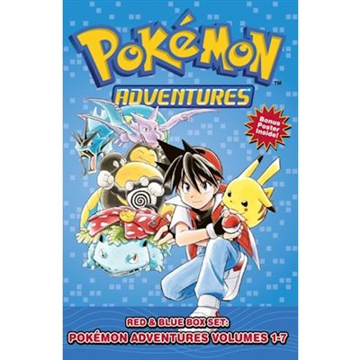 Pokemon Adventures Red & Blue Box Set : Set includes Vol. 1-7 