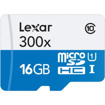 Cartão MicroSDHC Lexar High-Performance 300x - 16GB