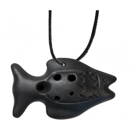 Ocarina Ancient 4 Holes Peixe 