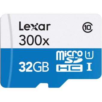 Cartão MicroSDHC Lexar High-Performance 300x - 32GB