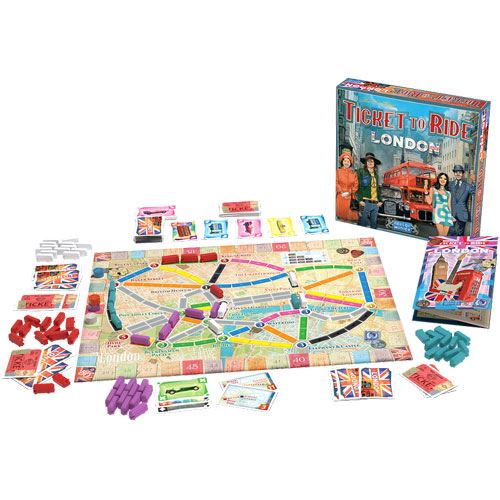 Ticket to Ride: Reino Unido - Expansão Jogo de Tabuleiro