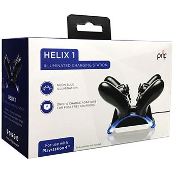 Carregador Duplo Prif Helix 1 para Comandos PS4