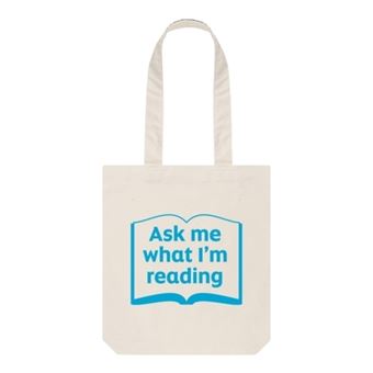 ASK ME WHAT IM READING TOTE BAG - 1