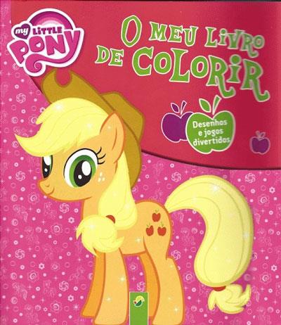 Livro de colorir my little pony vale das letras