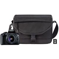 Canon EOS 2000D + EF-S 18-55mm f/3.5-5.6 III + Bolsa + Cartão SD 16 + Pano de Limpeza