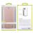 Capa Muvit Folio para iPhone X - Rosa e Transparente_2
