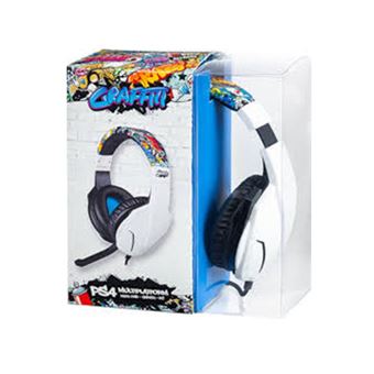 Auscultadores Gaming Indeca Grafitti Multiplataforma - PS4