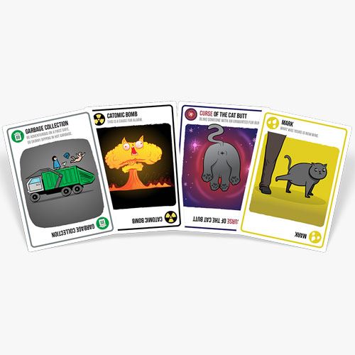 Jogo cartas exploding kittens streaking kittens expansao